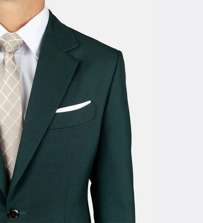 Forest Green Formal Two Piece Suit