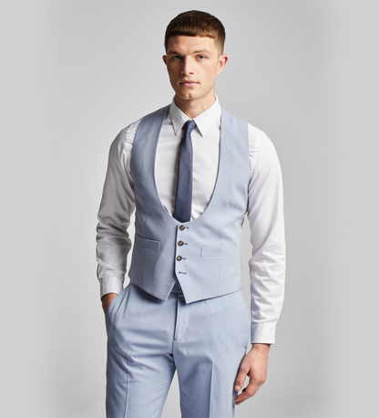 Lavender Blue Two Piece Suit