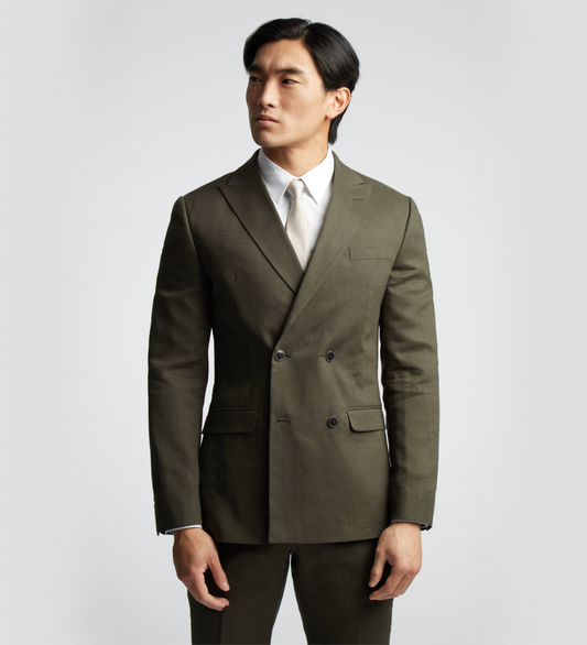 Wenge Green Two Piece Suit