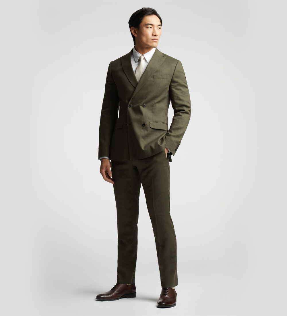 Wenge Green Two Piece Suit