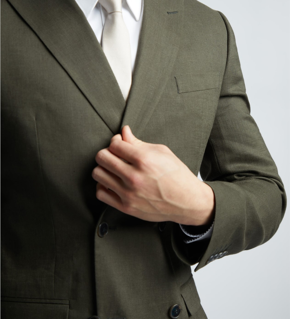 Wenge Green Two Piece Suit