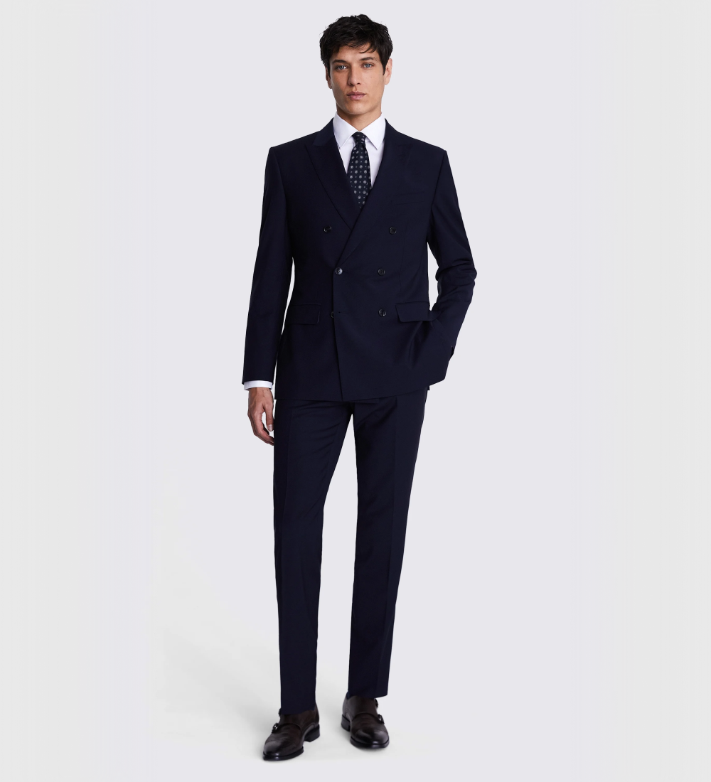 Chinese Blue Two Piece Suit