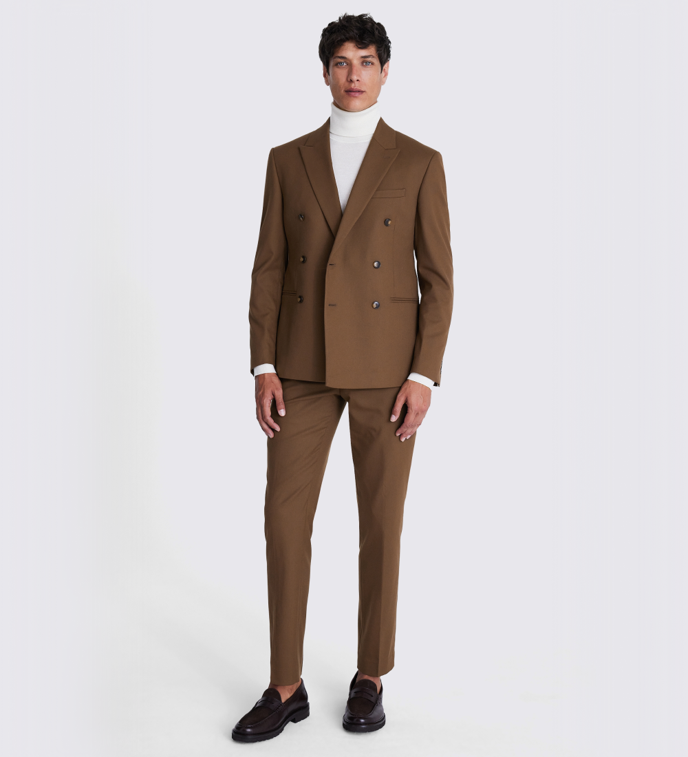 Mud Brown Two Piece Suit