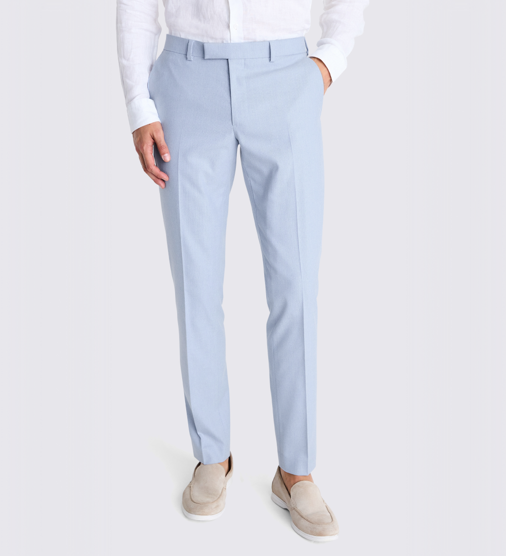 Light Steel Blue Two Piece Suit