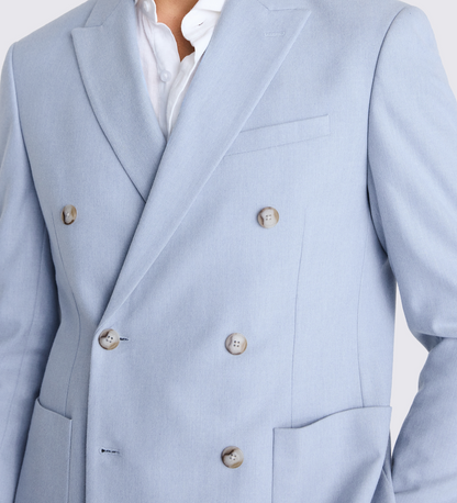 Light Steel Blue Two Piece Suit