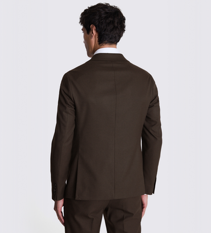 Black Coffee Brown Two Piece Suit