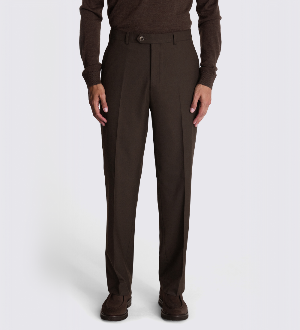 Cola Brown Two Piece Suit