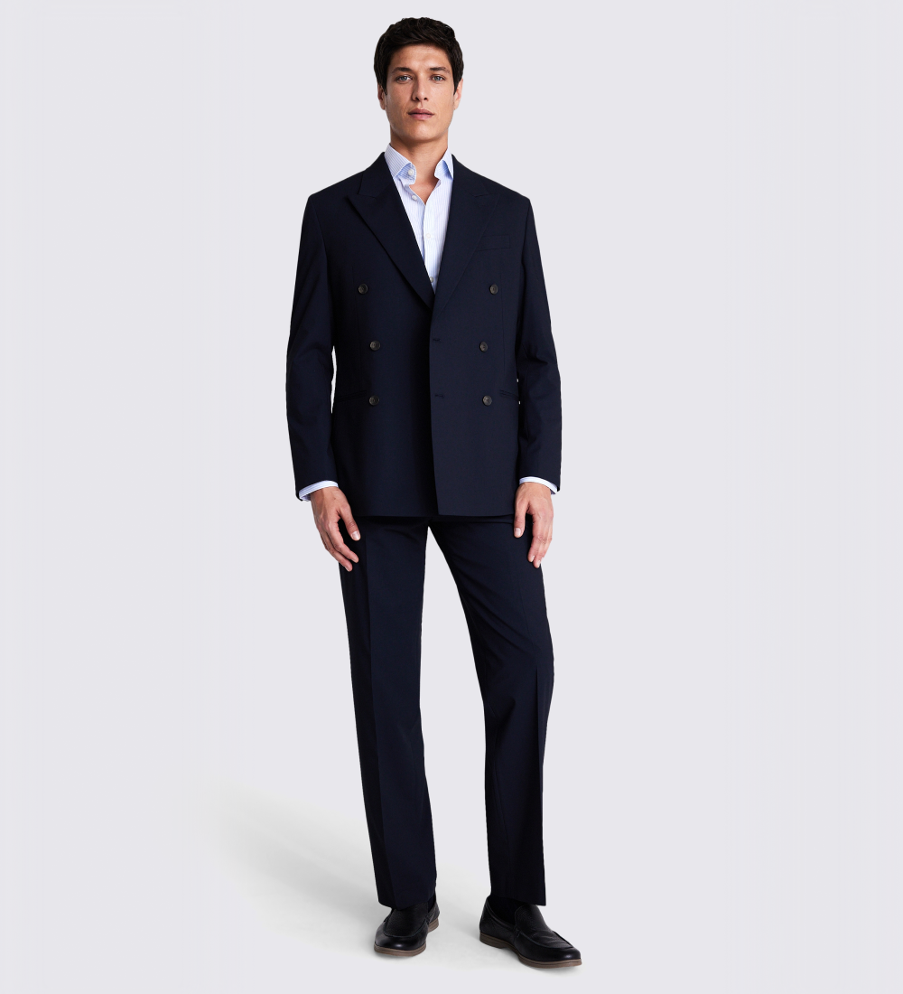 Chinese Blue Two Piece Suit