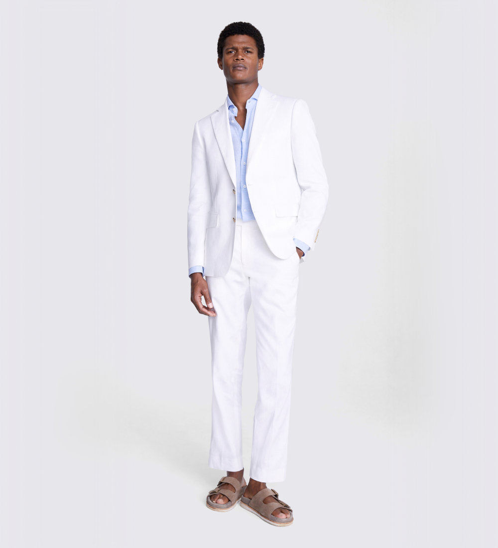 Anti-Flash White Two Piece Suit