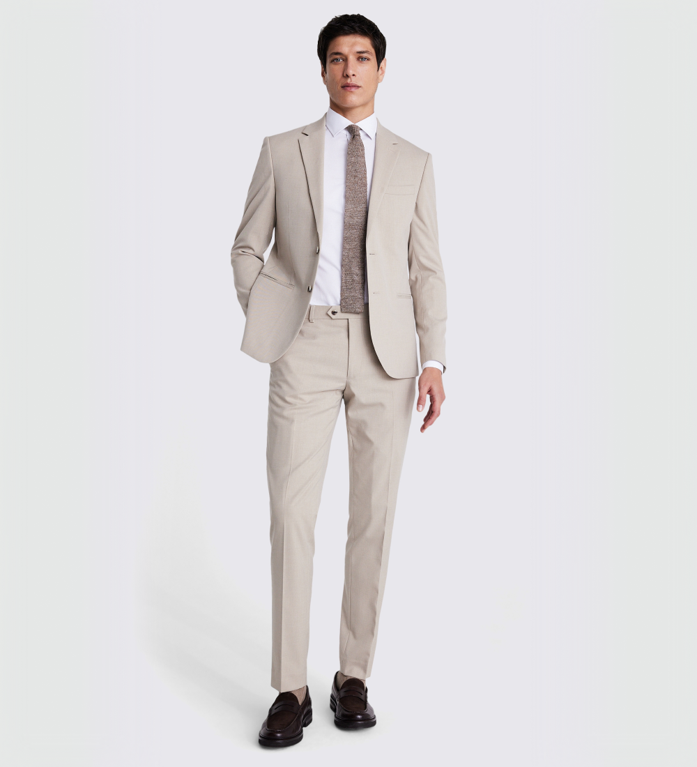 Timberwolf Cream Three Piece Suit