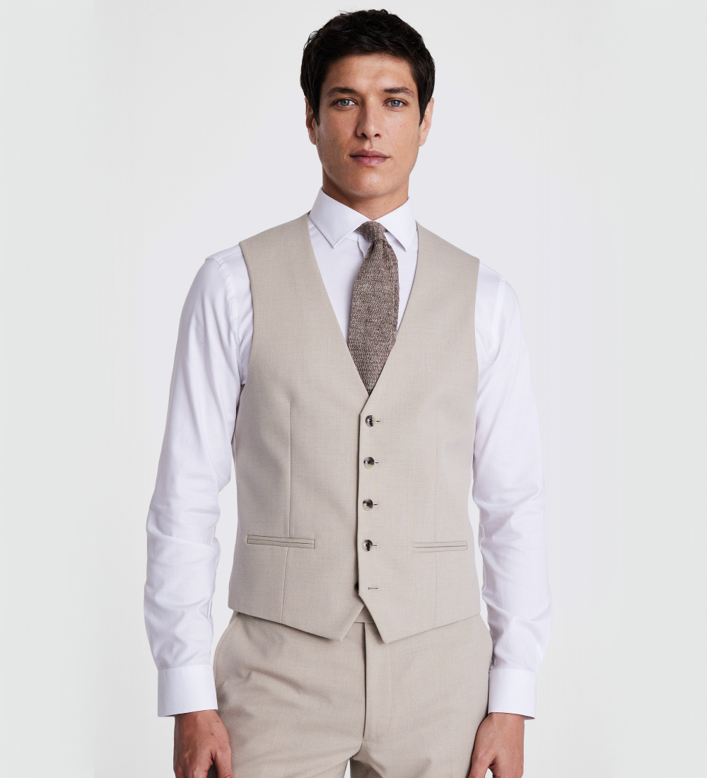 Timberwolf Cream Three Piece Suit