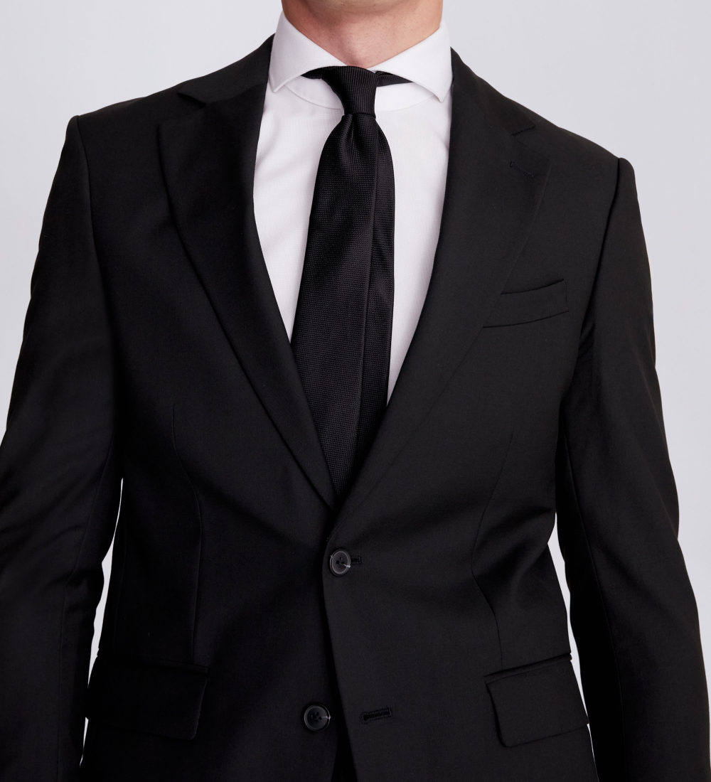 Raisin Black Three Piece Suit