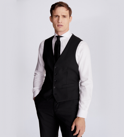 Raisin Black Three Piece Suit