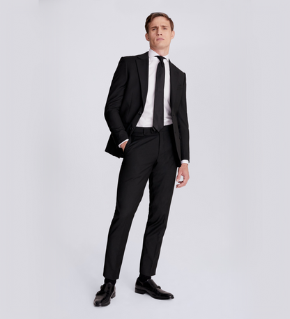 Raisin Black Three Piece Suit