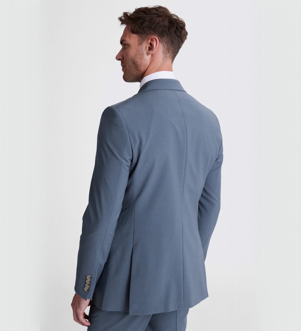 Slate Gray Three Piece Suit