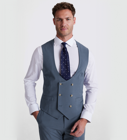 Slate Gray Three Piece Suit