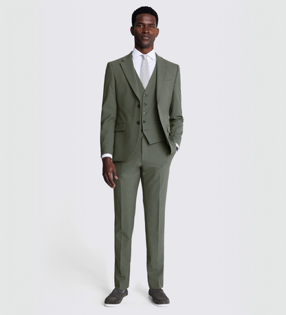  Rifle Green Three Piece Suit