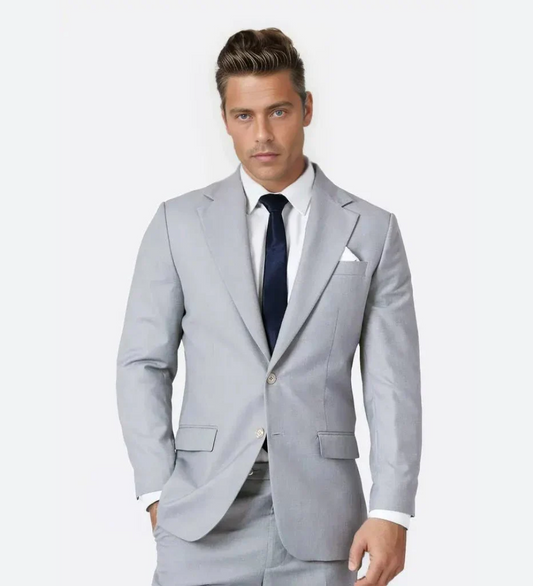 Silver Mist Grey Two Piece Suit