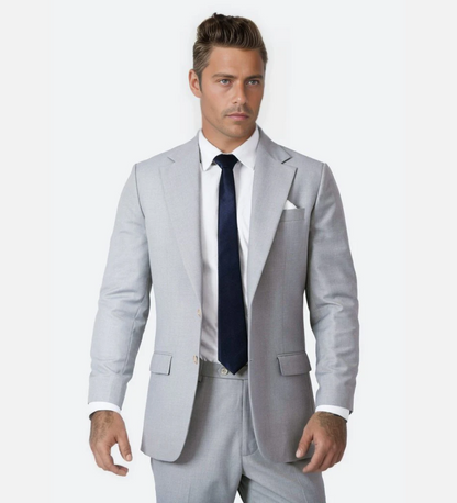 Silver Mist Grey Two Piece Suit