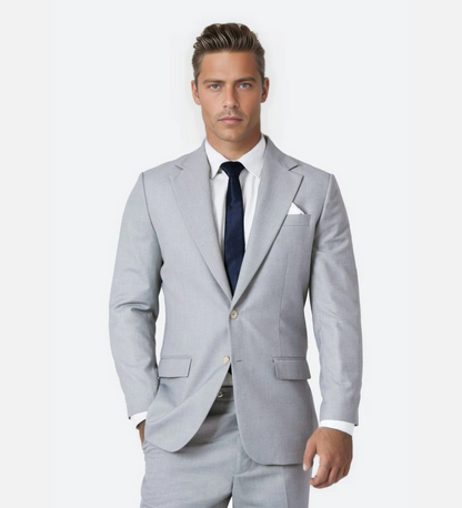 Silver Mist Grey Two Piece Suit