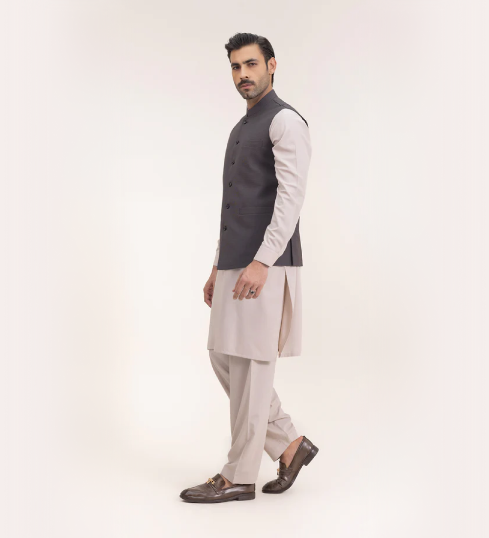 Cofee Brown Waist Coat