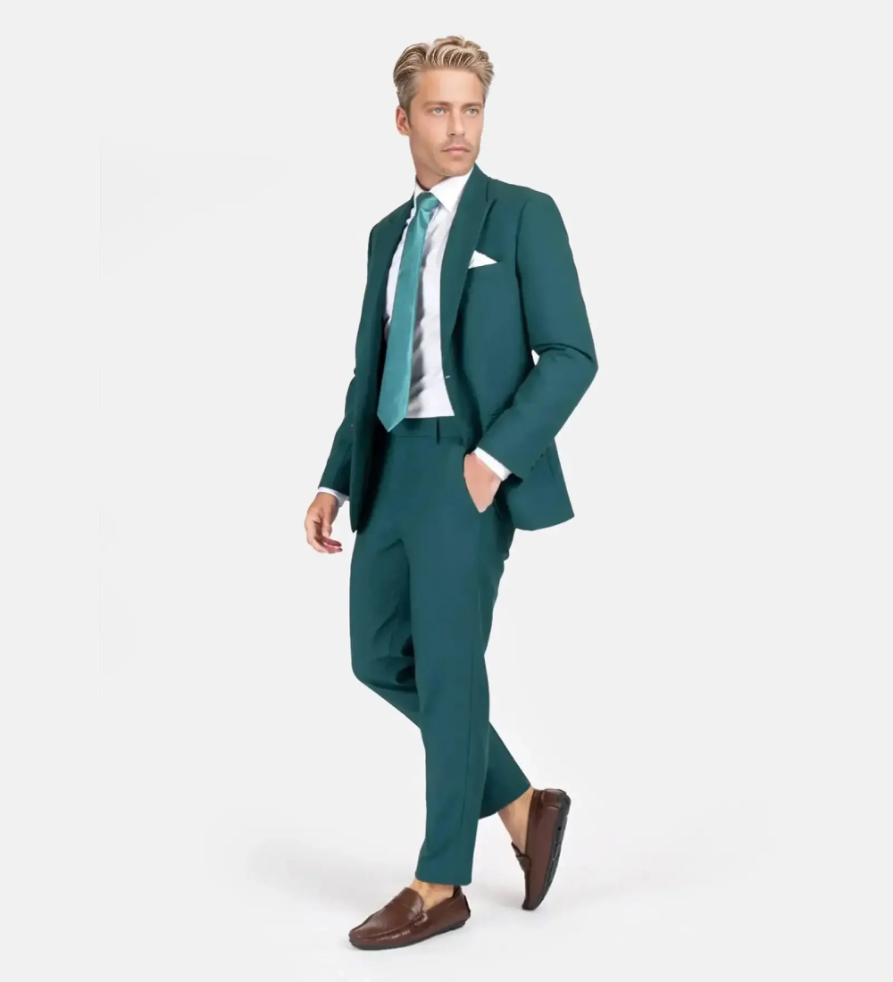 Jade Green Two Piece Suit