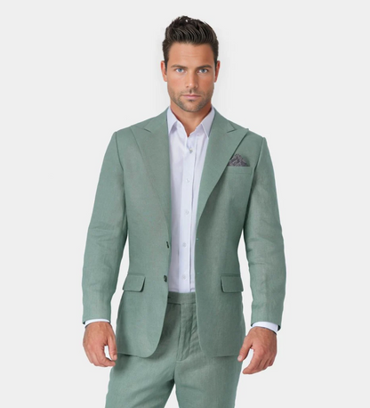 Medium Sea Green Two Piece Suit