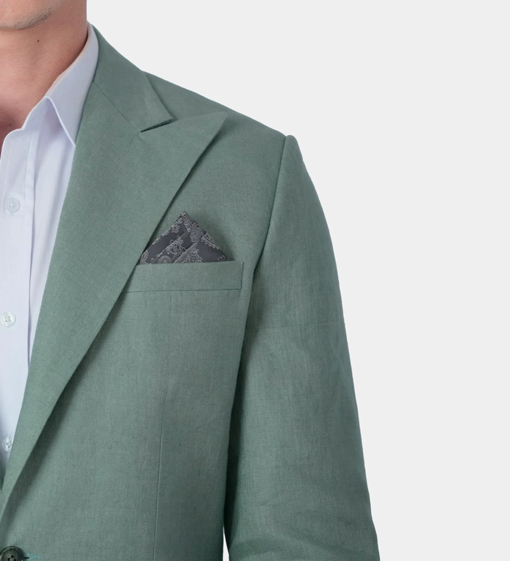 Medium Sea Green Two Piece Suit