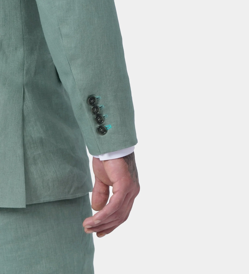 Medium Sea Green Two Piece Suit