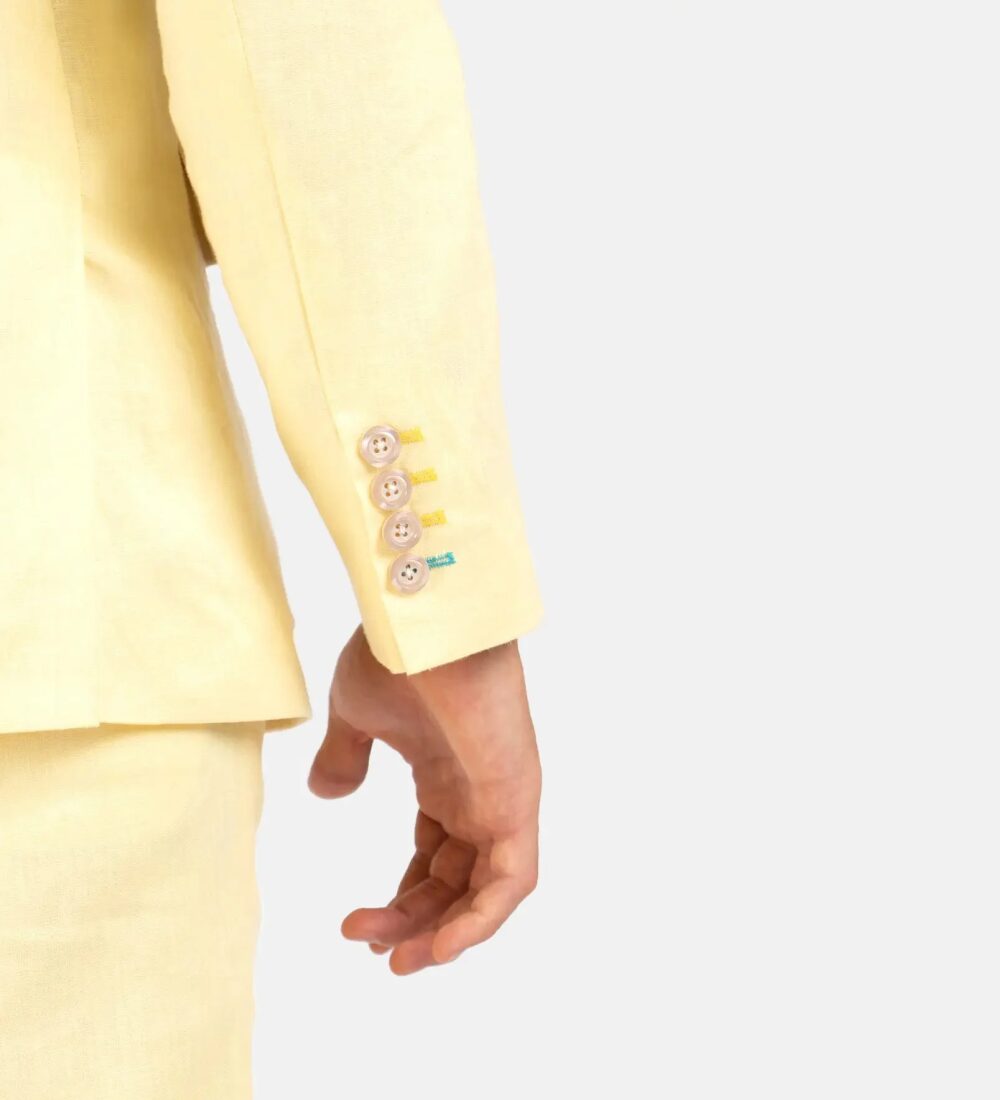 rich light yellow two piece suit rich light yellow two piece suit