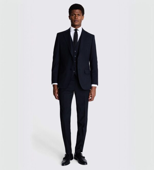 vampire black three piece suit