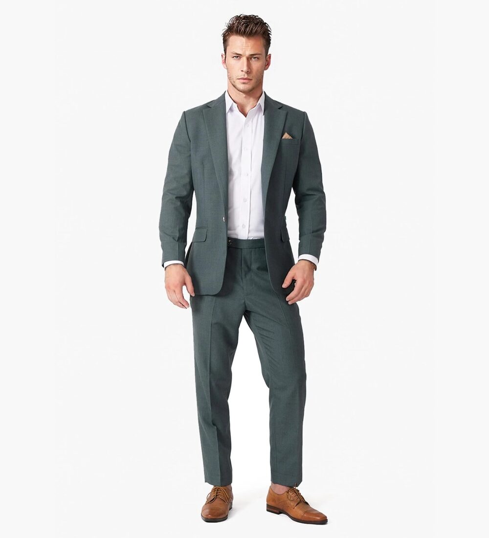 dark slate gray two piece suit dark slate gray two piece suit