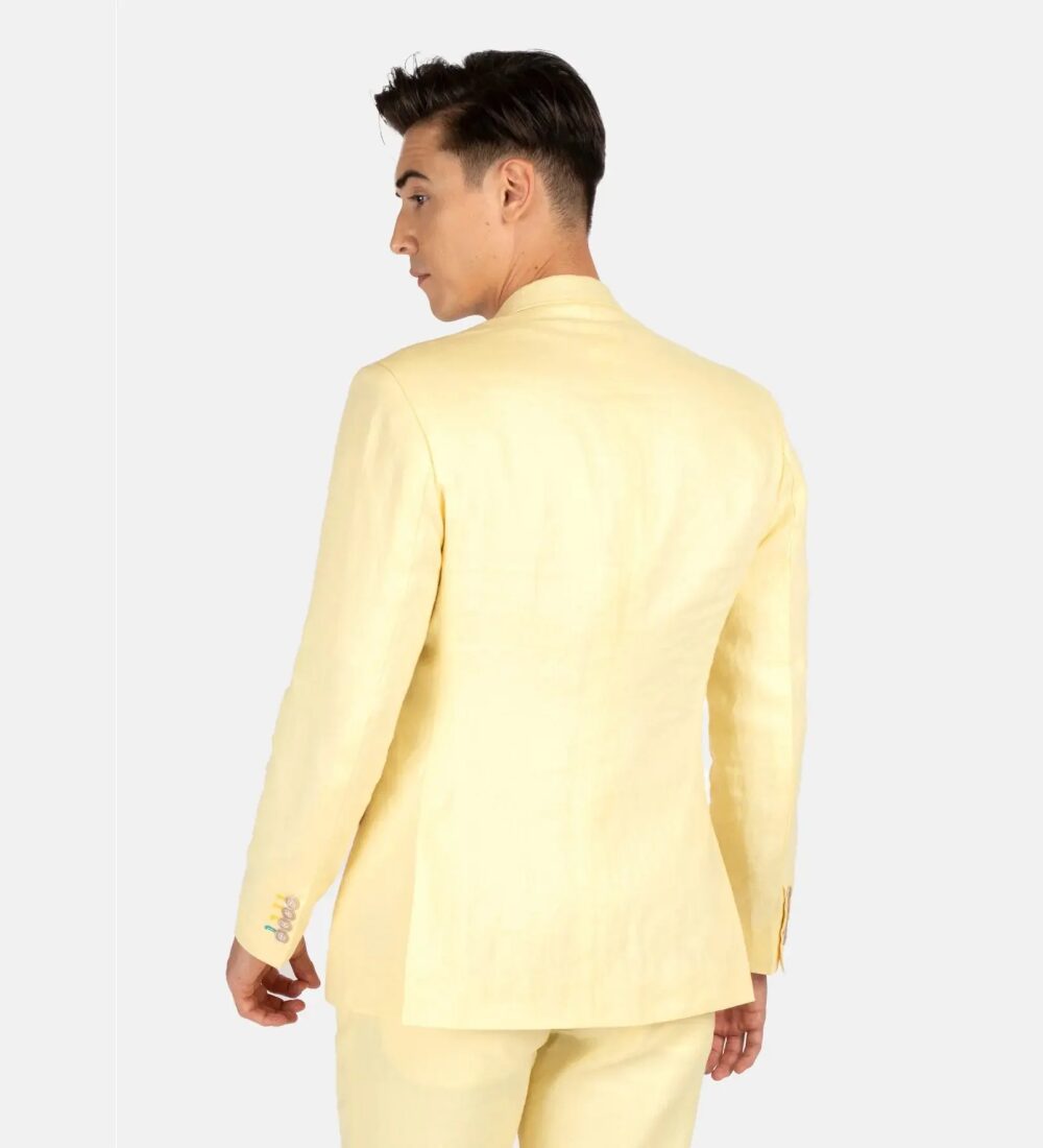 rich light yellow two piece suit rich light yellow two piece suit