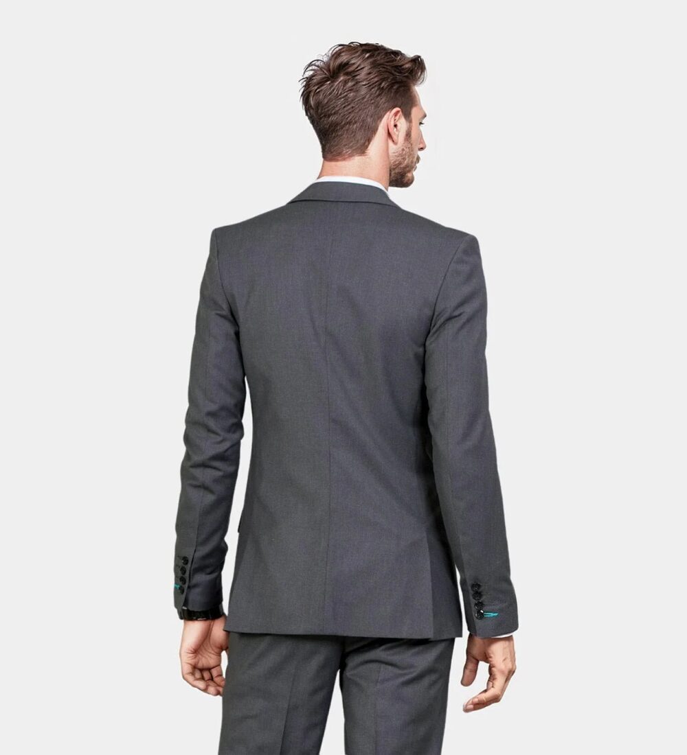 pewter dark gray two piece suit pewter dark gray two piece suit