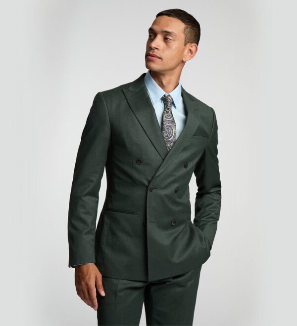 onyx green two piece suit