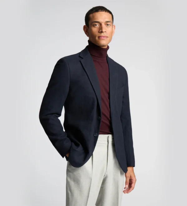 gunmetal black blend coat