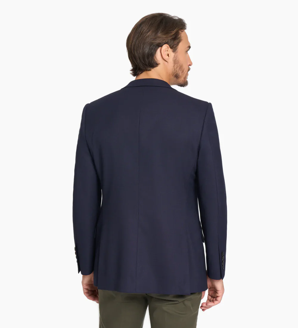 outer space blue blend coat outer space blue blend coat