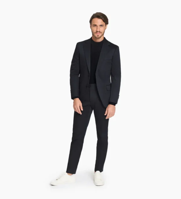 charleston black blend coat