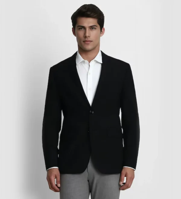 onyx rich black blend coat