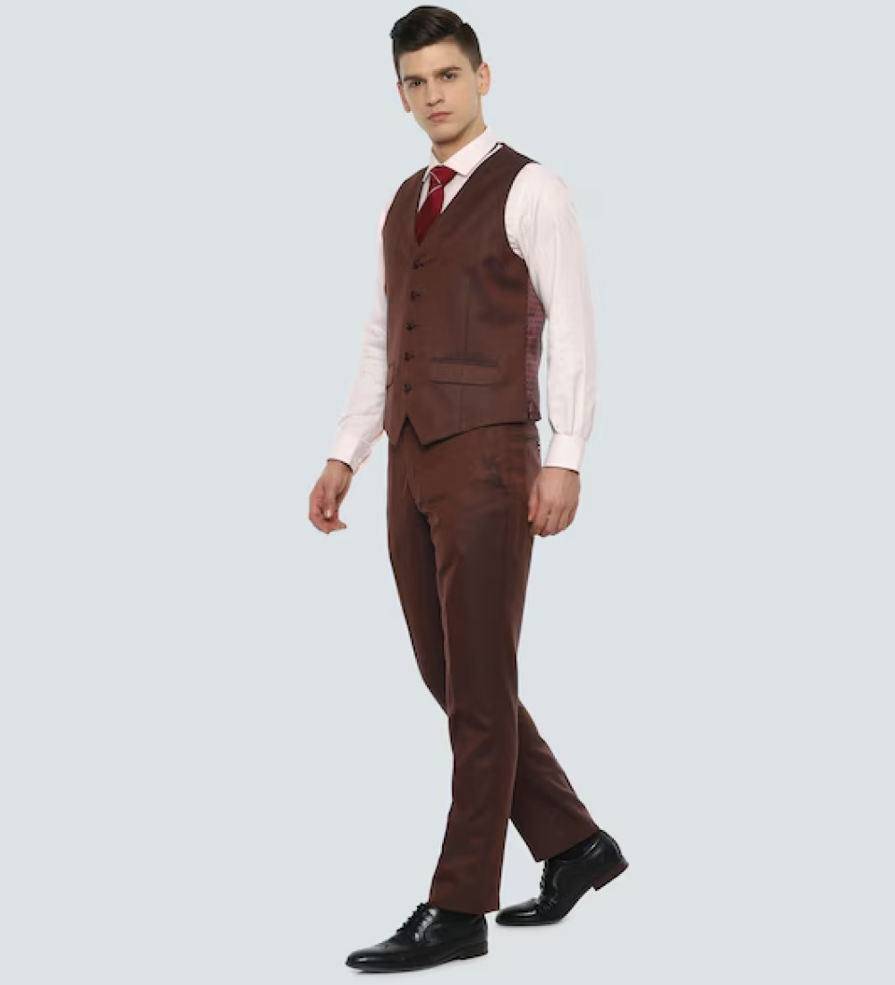 chocolate brown three piece suit chocolate brown three piece suit