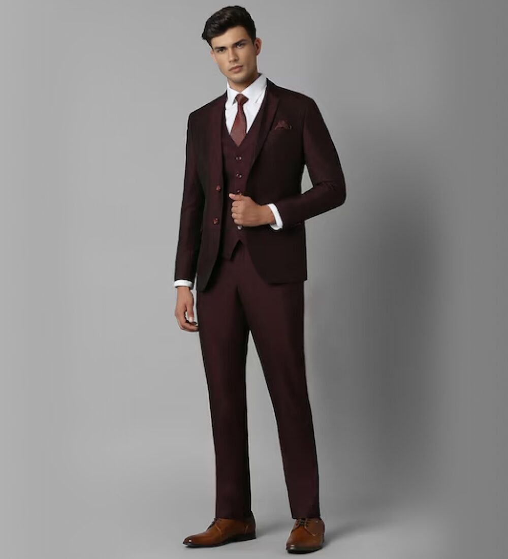 umber brown three piece suit umber brown three piece suit