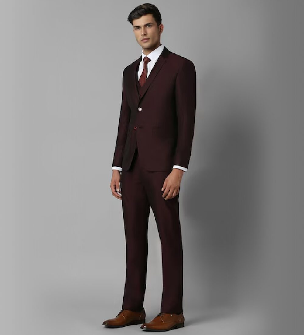 umber brown three piece suit umber brown three piece suit