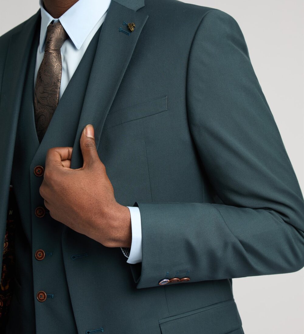 deep space sparkle green three piece suit deep space sparkle green three piece suit