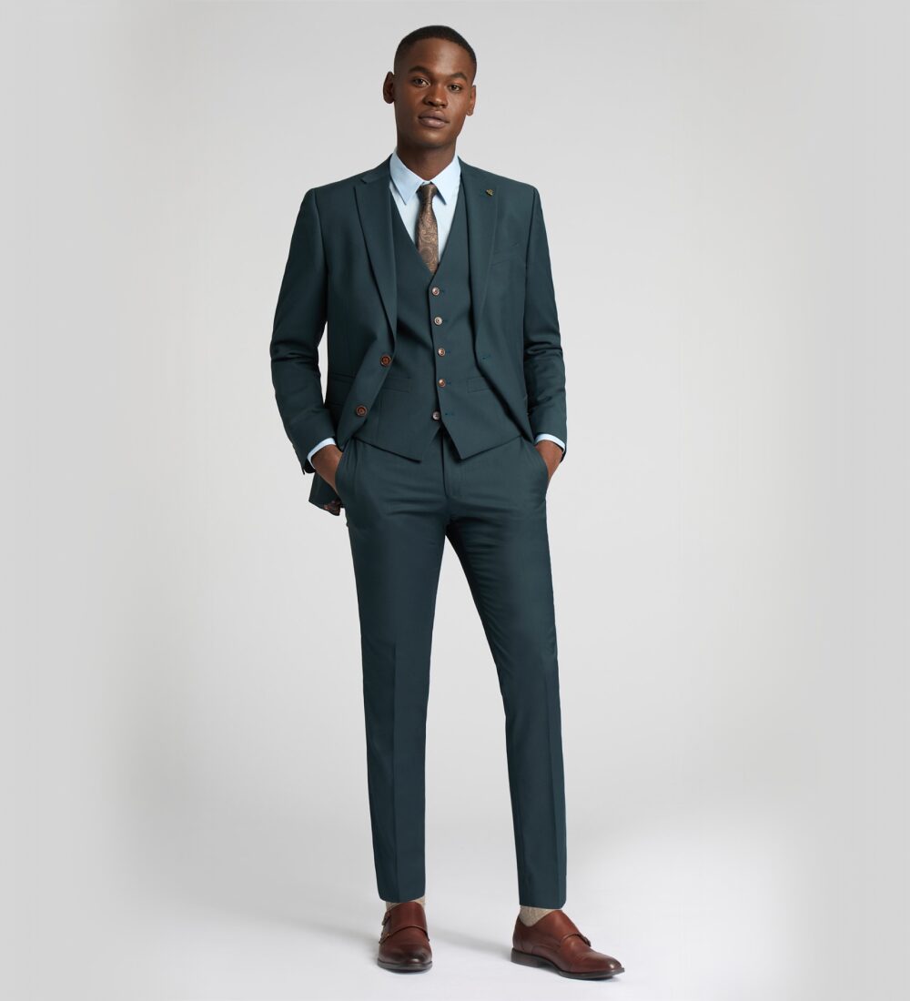 deep space sparkle green three piece suit deep space sparkle green three piece suit