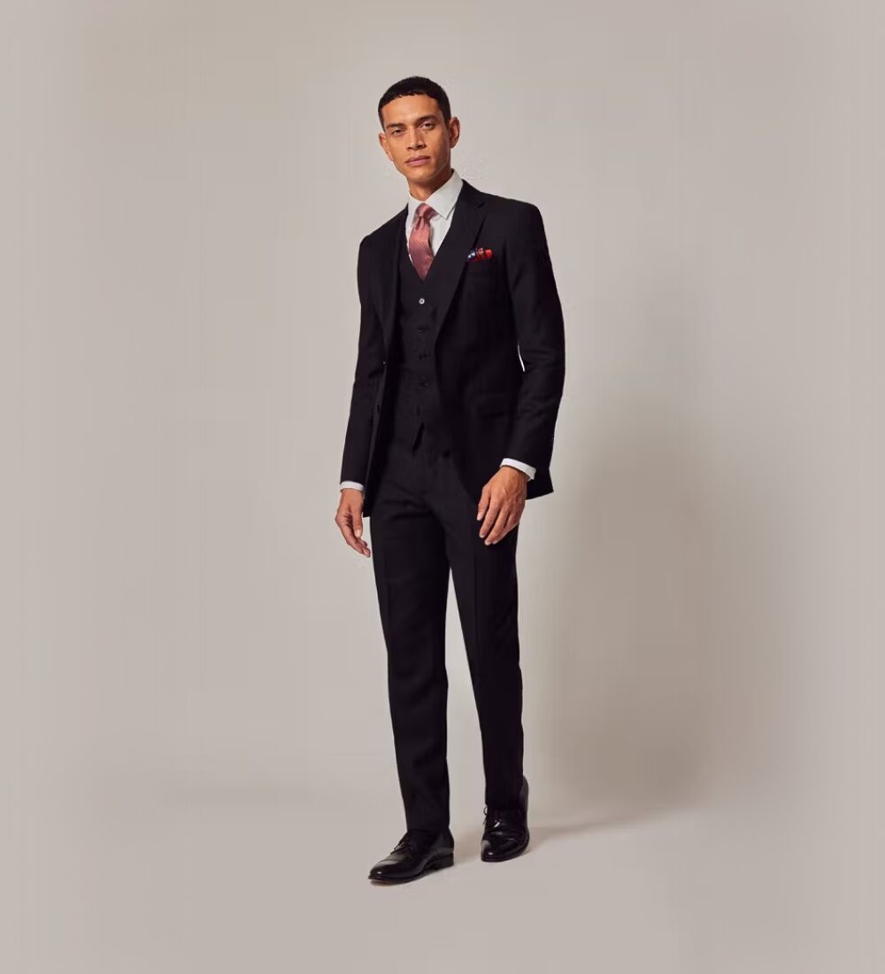 onyx rich black three piece suit onyx rich black three piece suit