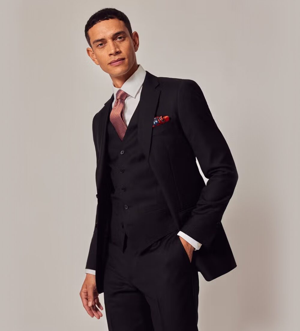 onyx rich black three piece suit onyx rich black three piece suit